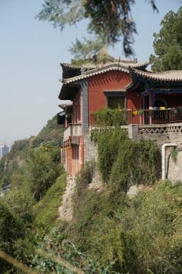 中国旅行記＠蘭州観光、白塔山公園内にある法雨寺