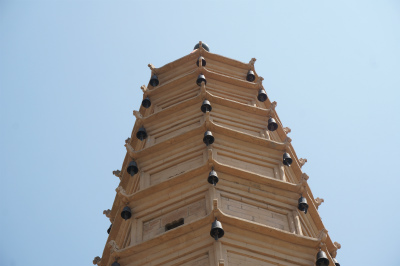 中国旅行記＠蘭州観光、白塔山公園の白塔