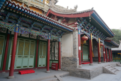 とまとじゅーす的中国旅行記＠蘭州観光、五泉山公園にあるマニ寺の仏閣？