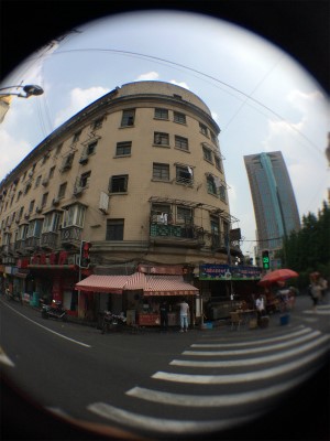 とまとじゅーす的中国旅行記＠上海観光、人民広場付近の路地の風景