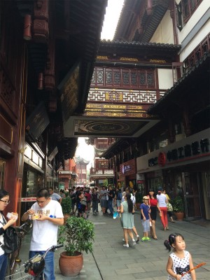 中国旅行記＠上海の観光名所、豫園商城