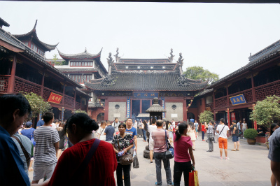 とまとじゅーす的中国旅行記＠上海の観光名所、豫園傍にある上海城隍廟