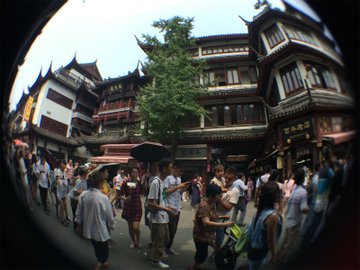 中国旅行記＠上海観光、豫園老街・豫園商城を散歩