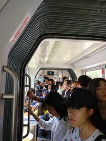 中国旅行記、大連観光＠202路の路面電車に乗り鉄