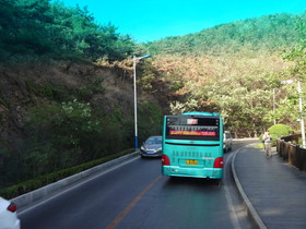 中国旅行記、大連観光＠大連の観光路線バスに乗ってみた