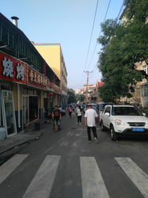 中国旅行記＠大連観光、ロシア風情街の横丁