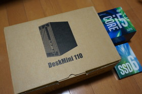 DeskMini 110のベアボーンとCore i5-6500で組んだ自作PC