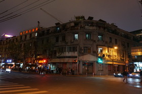 中国旅行記＠夜の上海、南京東路